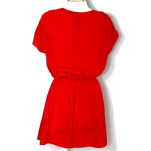 Petticoat Alley Dress Fun & Flirty Sateen Poly Red XS - Picture 7 of 9